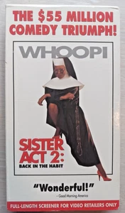 Sister Act 2 VHS Screener Demo Tape - Picture 1 of 6