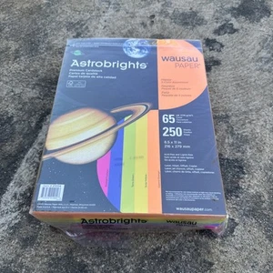 Astrobrights® Color Card Stock, Happy Assortment, Letter (8.5" X 11"), 65 Lb, Pa - Picture 1 of 4