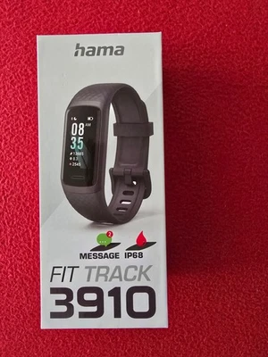 Hama Fit Track 3910 Fitness-Tracker     Schwarz - Bild 1 von 2