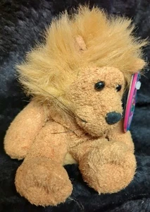 Avon Full O'Beans August Birthstone Purrdy the Lion Stuffed Animal 2000 W/Tag - Picture 1 of 6