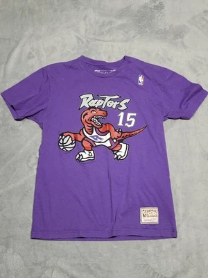 Mitchell & Ness Vince Carter Toronto Raptors Hardwood Classic Adult Medium Shirt - Image 1 of 4