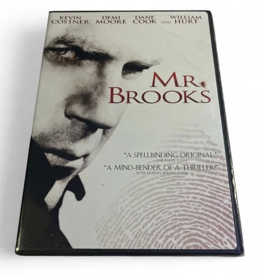 MR. BROOKS (DVD 2007) Kevin Costner, Demi Moore, Dane Cook, William Hurt, W/CASE - Image 1 of 2