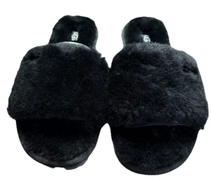 UGG schwarze Lammfell-Slipper Cozette-Pantoletten Damengröße 5 - Bild 1 von 6