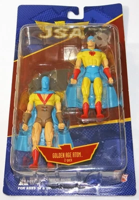 Figura de acción DC Direct JSA Serie 1 GOLDEN AGE ATOM PAQUETE DE 2 *Nueva y sellada* Foto 1 de 4
