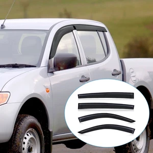 🚀🚀Delector de viento tintado a humo adecuado para Mitsubishi L200 Triton desde 2006 hasta 2014 - Imagen 1 de 10