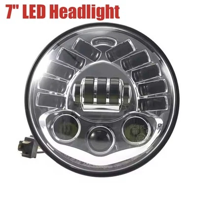 7" LED Headlight for Suzuki Bandit GSF 1200 SV650 SV650X SV1000 Hi/Low Assembly - Image 1 of 4