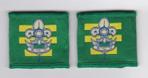 SCOUTS OF CHINA (TAIWAN) - SCOUT SENIOR PATROL LEADER Insignia Rank EPAULETTES - Imagen 1 de 2
