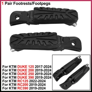 Front Footrests/Footpegs, For KTM DUKE 125, DUKE 200/250/390, RC125, RC200/RC390 - Picture 1 of 11