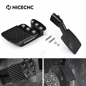 For Can-Am Maverick X3 Extended Gas Throttle Pedal + Brake Pedal Extension - Picture 1 of 14
