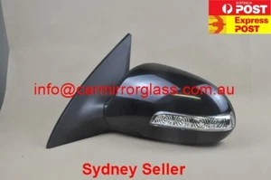 NEW DOOR MIRROR FOR HYUNDAI i30 2007 - 2012 (LEFT HAND SIDE, With Blinker - Picture 1 of 3
