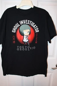 Funko Tokyo Ghoul Investigator Pop Tee XL Black T-Shirt XL 100% Cotton - Picture 1 of 6