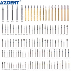 Dental Diamond Burs /Tungsten Steel Carbide Burs FG for High Speed Handpiece - Picture 1 of 40