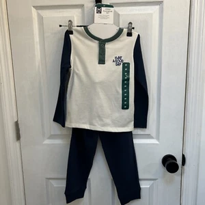 NEW Member's Mark Boys 2-Piece Long-Sleeve Shirt Jogger Playwear Set, Size 5T - Picture 1 of 19