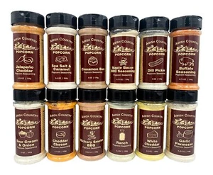 Amish Country Popcorn | 12 Pack Mixed Seasoning Bundle | Old Fashioned Non-GM... - Picture 1 of 9
