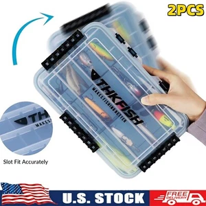 Caja de Aparejos de Pesca Impermeable, Organizador Impermeable 3600 con Divisores Caja de Señuelos - Imagen 1 de 16
