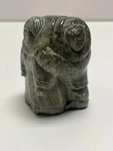 Arnold Kayutak (1929-1989) Inuit Hand Carved Stone Sculpture - Picture 1 of 10