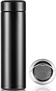 Insulated Water Bottle, 17 Oz Stainless Steel Water Bottles, Double Wall Vacuum - Picture 1 of 7