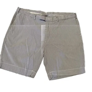 Herren Polo Ralph Lauren Shorts Herren 40 Tall Long Classic Fit Navy Blau Streifen - Bild 1 von 6