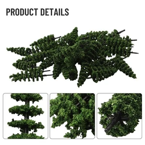 100X Model Railway Layout 1:160 N Scale Tower Trees DIY Model Trees Scenery 50mm - Picture 1 of 24