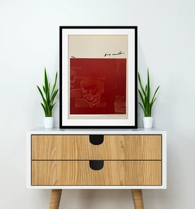 Andy Warhol, Original Hand-signed Lithograph with COA & Appraisal of $3,500 - Picture 1 of 12