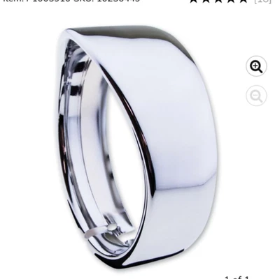 Anillo de ajuste de faros con visera J&P Cycles 5 3/4" para Harley 1988-2020 Foto 1 de 4