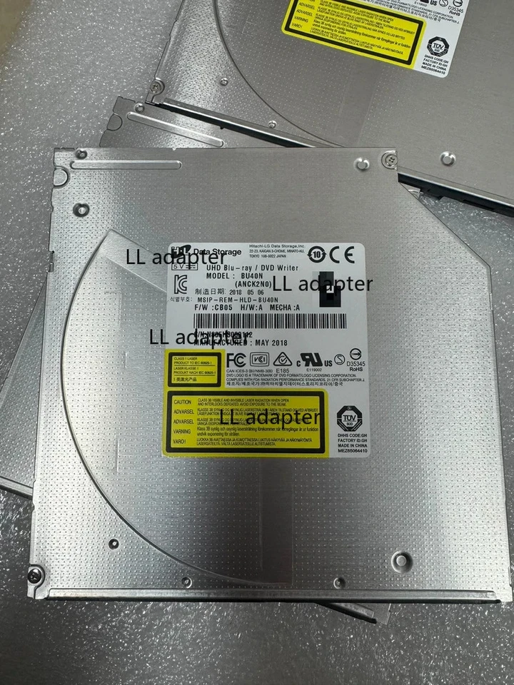 BU40N Interno 9.5mm SATA Blu-ray DVD M Grabadora de Disco Laptop PC Unidad Reproducción 4K Foto 1 de 3