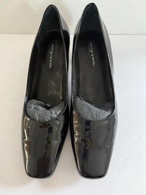 Zapatos Easy Spirit para mujer talla 9,5 charol tacón de gatito punta cuadrada Foto 1 de 4