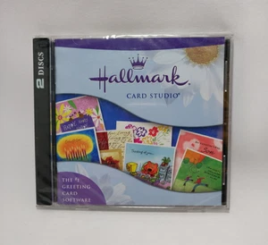 Hallmark Card Studio 2005 CD-ROM For Windows 2 Disc Jewel Case Edition Sealed - Picture 1 of 2