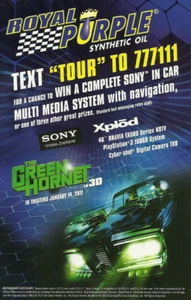 2010 "Black Beauty" Chrysler Green Hornet SEMA Show Promo Infokarte - Bild 1 von 1