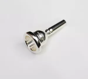 Originale S.E.Shires Americana Classico Argento Tuba Bocchino, #4 Nuovo! Navi - Foto 1 di 1