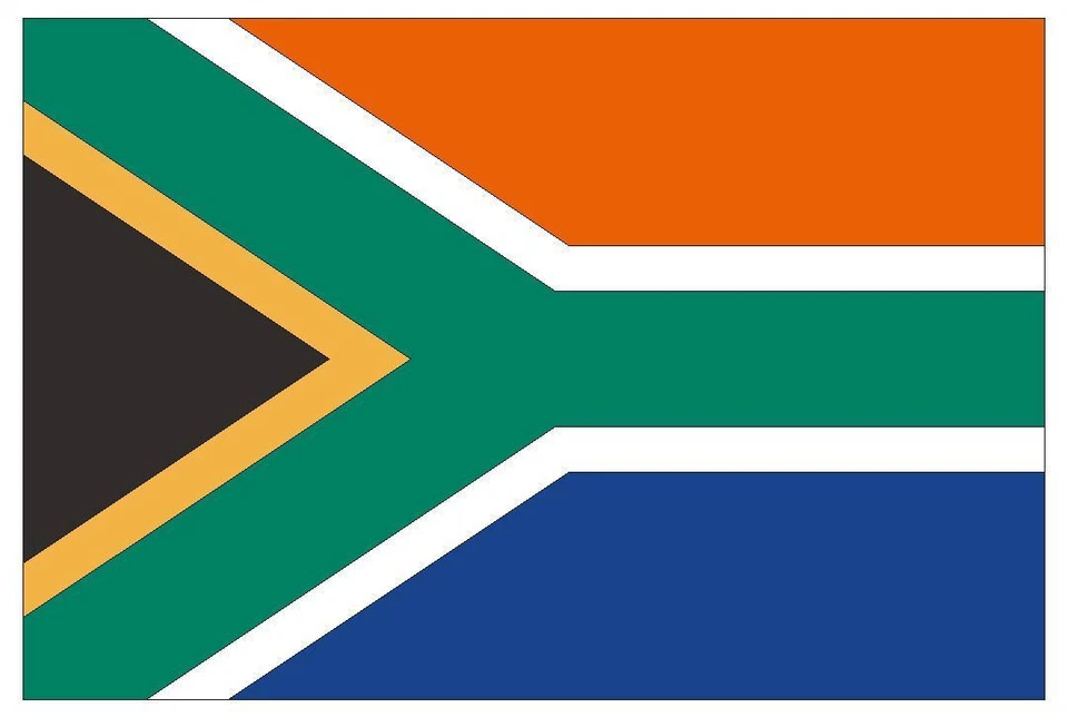 WINTER PARK PRODUCTS South Africa International Flag Sticker Decal F468
