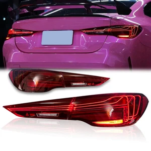 2X für BMW 4er M4 G22 G23 Beleuchtung LED Dynamisches Rück Bremsleuchten E-Mark - Bild 1 von 22