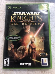 STAR WARS KINGHTS OF THE OLD REPUBLIC X-BOX XBOX JUEGO COMPLETO DISCO Y ESTUCHE - Imagen 1 de 2