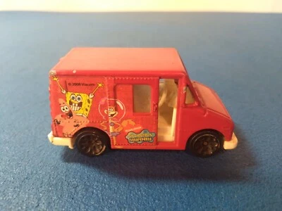 Vintage 1999 Matchbox Delivery Service Truck 1:68 Die Cast Spongebob Squarepants - Image 1 of 4