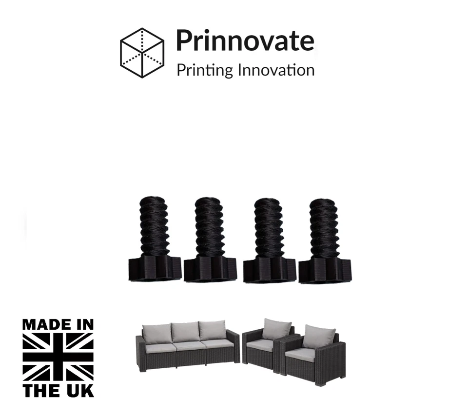 Keter Alibert Plastic Chair Bolt Replacement - 4 PACK - Image 1 of 2