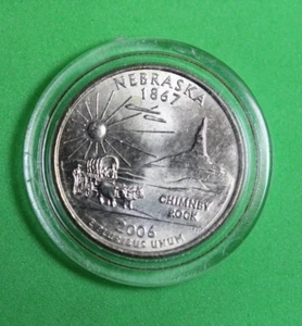 2006 - P Mint - Nebraska State Quarter P00476 - Picture 1 of 2