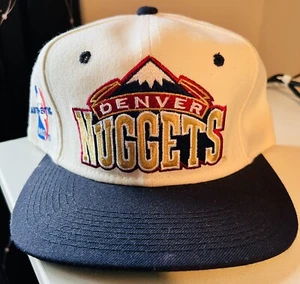 Vintage 90’s NBA Denver Nuggets cap / hat Never Been Worn 7 1/8 size - Picture 1 of 3