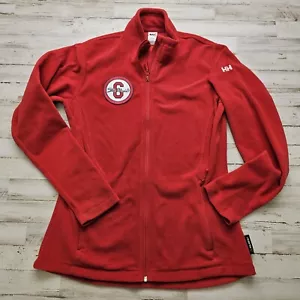 St. Louis Cardinals Stan Musial #6 Patch Red Women's LG HELLY HANSEN Fleece Jckt - Picture 1 of 9