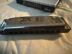 Suzuki Easy Rider Harmonica EZR-20. Al G. 10 Hole Diatonic - Picture 1 of 2