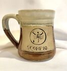 Zodiac Astrology Scorpio Over Sized Mug By ND Exclusive