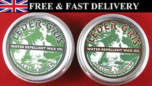 40/80ml Altberg Leder Gris Leather Boot Wax Oil Brown Black Boots - Picture 1 of 4
