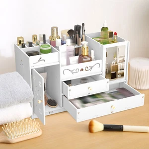 PVC Kosmetik Make up Organizer Schmink Aufbewahrung Schmuck Box mit Schubladen - Bild 1 von 15