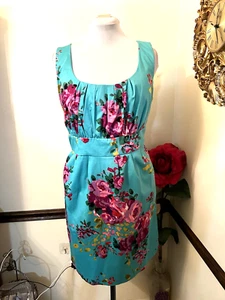 Vestido floral sin mangas Spense para mujer talla grande 16W/bolsillos nuevo sin etiquetas - Imagen 1 de 18