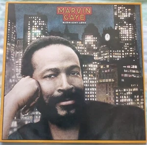 Midnight Love Marvin Gaye vinyl album record disc LP 12" Sexual Healing 1982 G+ - Picture 1 of 6