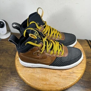 Nike Lunar Force 1 Duck-Boot Light British Tan Shoes Men's Size 10.5 805899-004 - Picture 1 of 10