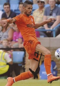 IPSWICH: KEVIN BRU SIGNED 6x4 ACTION PHOTO+COA - Picture 1 of 1