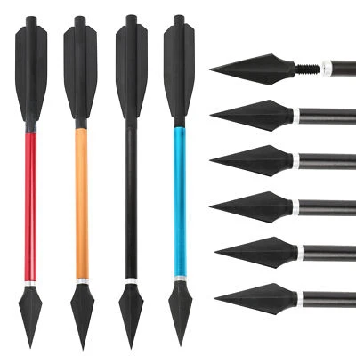 6.7''X 6/12/24 Archery Crossbow Bolts Aluminum Arrow Replaceable Shooting - Image 1 of 4