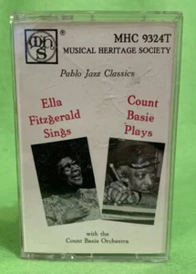 Pablo Jazz Classics - Ella Fitzgerald Sings - Count Basie Plays Cassette - Picture 1 of 1