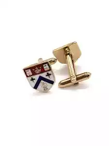 Mens College, University, Town Shield CuffLinks - Picture 1 of 30