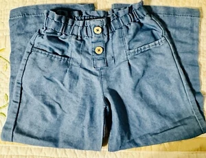 Vince Camuto  Girls Wide Leg Denim Pant Size 6x~ Excellent Condition - Picture 1 of 6